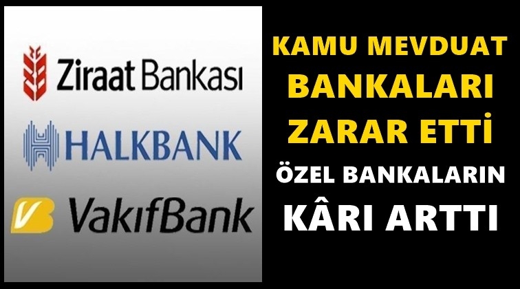 Kamu bankaları Nisan'da 432 milyon TL zarar etti!