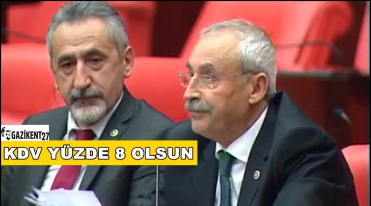 Kaplan, KDV ve ÖTV indirimini meclise taşıdı