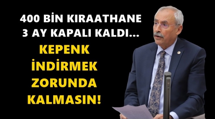 Kaplan: Kıraathane esnafı zor durumda