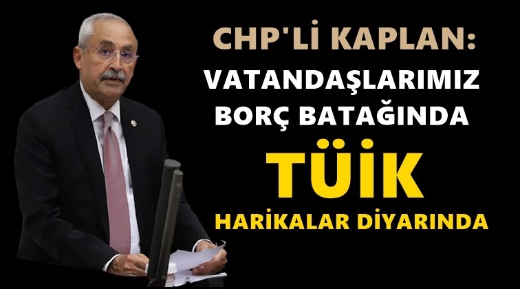 Kaplan: TÜİK harikalar diyarında...