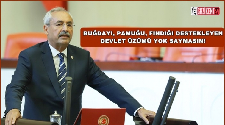 Kaplan, &uuml;z&uuml;m &uuml;reticilerinin sorunlarını Meclise taşıdı