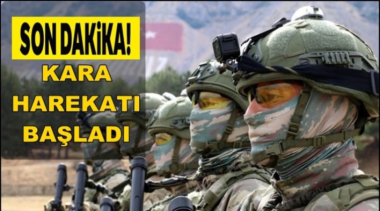 Kara harekatı başladı