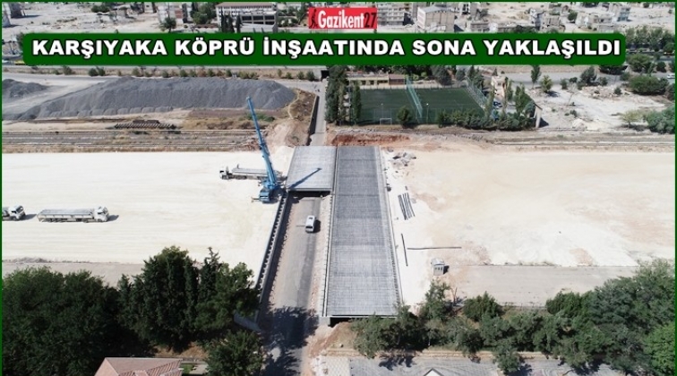 Karşıyaka K&ouml;pr&uuml;s&uuml; tamamlanıyor