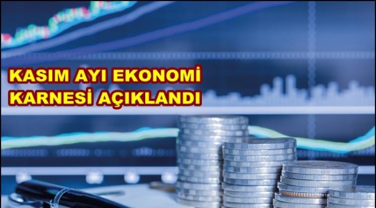 Kasım ayı ekonomi karnesi açıklandı!