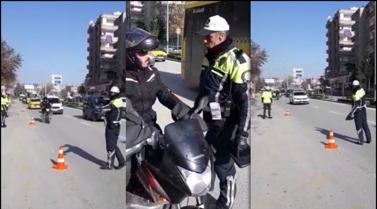 Kask kullanmayan motosiklet sürücülerine ceza