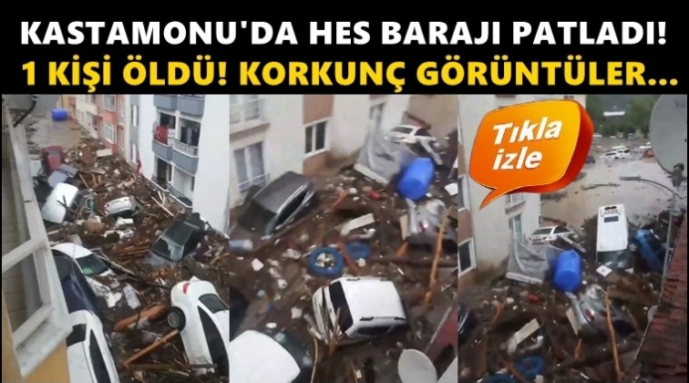 Kastamonu'da HES Barajı patladı!..