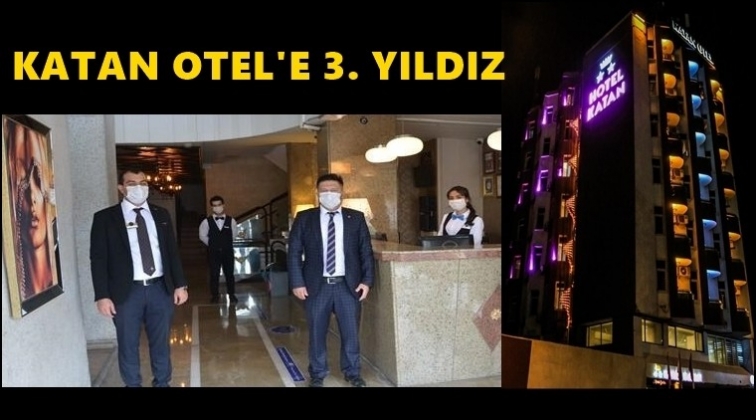 Katan Otel'e 3. yıldız