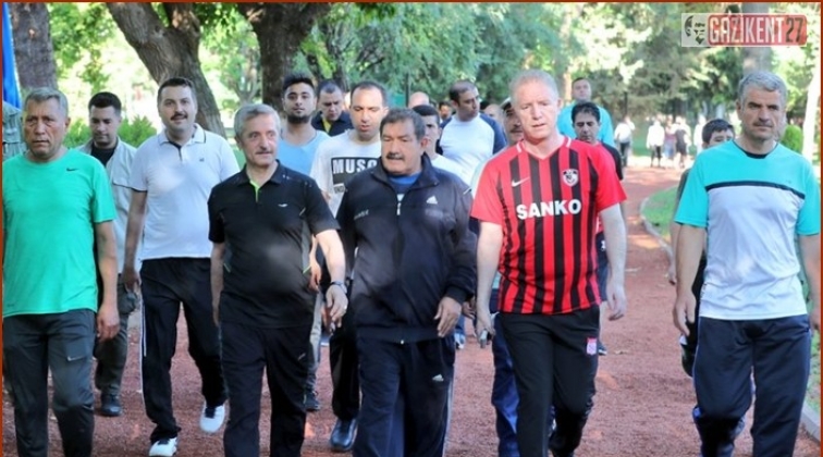 Kavaklık'ta sağlıklı yaşam y&uuml;r&uuml;y&uuml;ş&uuml;