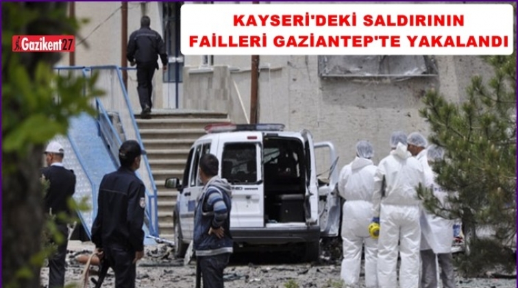 Kayseri'deki saldırının faili Gaziantep'te yakalandı