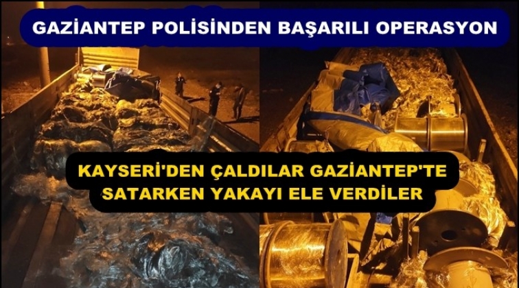 Kayseri'den çaldı Gaziantep'te satarken yaklandı!