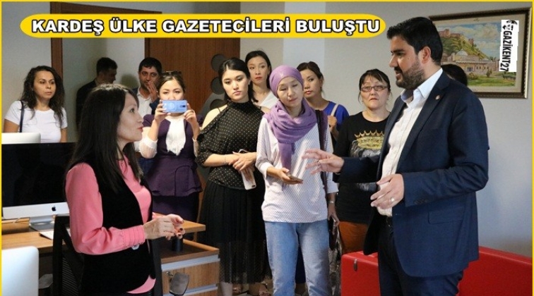 Kazakistanlı Gazetecilerden GGC'ye ziyaret