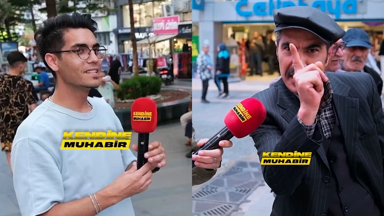 Kendine Muhabir ve röportaj veren vatandaş tutuklandı!