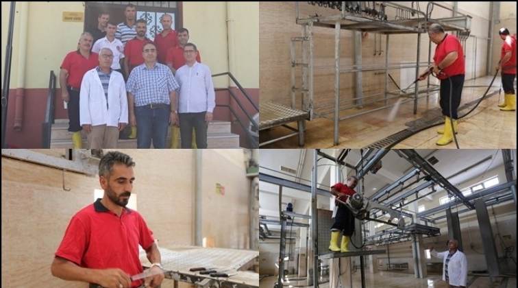 Kesimhane bayrama hazır