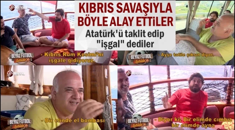 Kıbrıs Harekatı ile b&ouml;yle alay ettiler...