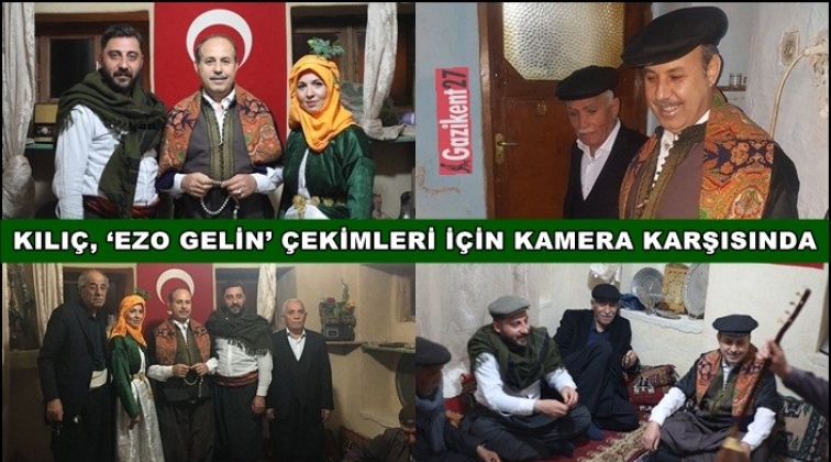 Kılı&ccedil;, kısa film i&ccedil;in kamera karşısına ge&ccedil;ti