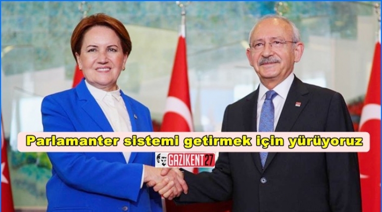 Kılı&ccedil;daroğlu - Akşener g&ouml;r&uuml;şmesi sona erdi