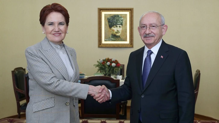 Kılıçdaroğlu, Akşener’i ağırladı...