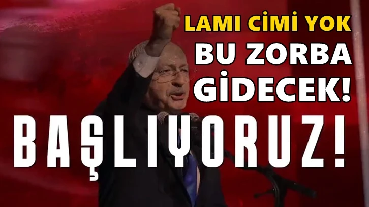 Kılıçdaroğlu: Epistemolojik kopuşlar onların olsun!