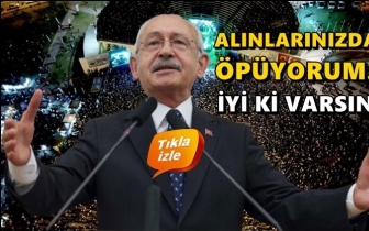 Kılıçdaroğlu İzmir Marşı okuyan gençlere seslendi!