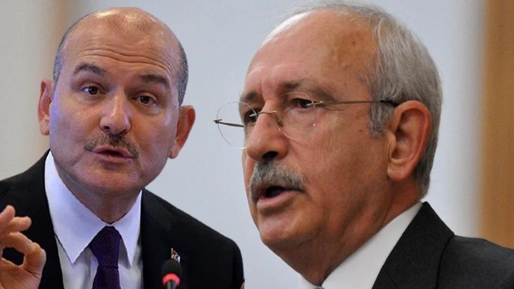 Kılıçdaroğlu'ndan Soylu'ya 'şerefsiz' davası!