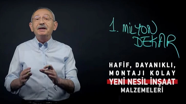 Kılıçdaroğlu'ndan yeni 'Bay Kemal'in tahtası" videosu