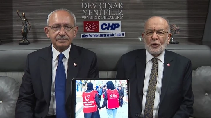 Kılıçdaroğlu ve Karamollaoğlu'ndan "Birleşe, birleşe" videosu