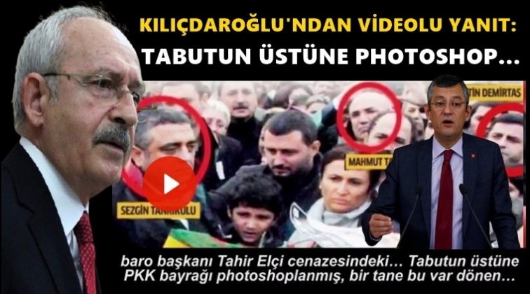 Kılıçdaroğlu: Yalancılara, iftiracılara işte yanıt…