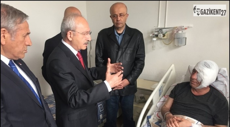 Kılı&ccedil;daroğlu&rsquo;ndan saldırıya uğrayan Demirağ&rsquo;a ziyaret