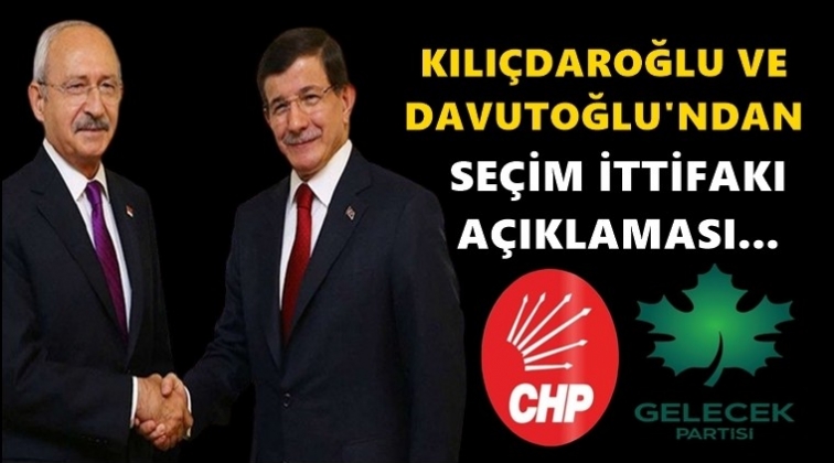 Kılıçdaroğlu’ndan ‘seçim ittifakı’ açıklaması…