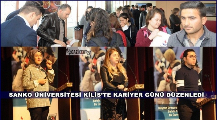 Kilis&rsquo;te eğitimciler ve &ouml;ğrencilere kariyer g&uuml;n&uuml;