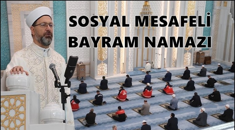 Kısıtlı sayıda cemaatle bayram namazı