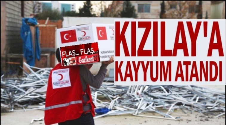 Kızılay'a da kayyum atandı