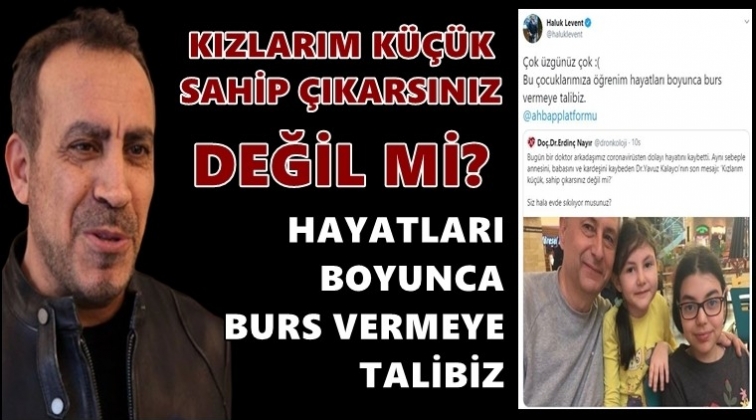 'Kızlarım küçük, sahip çıkarsınız değil mi?'