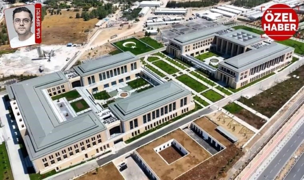 KKTC'de öğrencileri TEKNOFEST’e gidiyoruz diye külliye açılışına götürüldüler