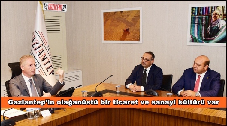 KKTO heyetinden Vali G&uuml;l'e ziyaret