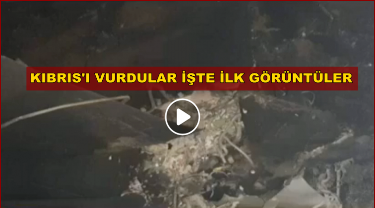 KKTC&rsquo;ye d&uuml;şen cisim Suriye f&uuml;zesi &ccedil;ıktı!
