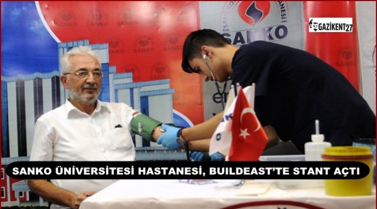 Konukoğlu Hastanesi fuarda stant a&ccedil;tı