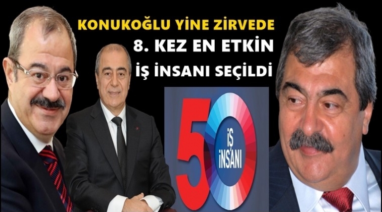 Konukoğlu, sekizinci kez birinci sırada