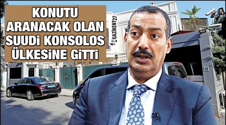 Konutu aranacak olan başkonsolos &uuml;lkesine d&ouml;nd&uuml;