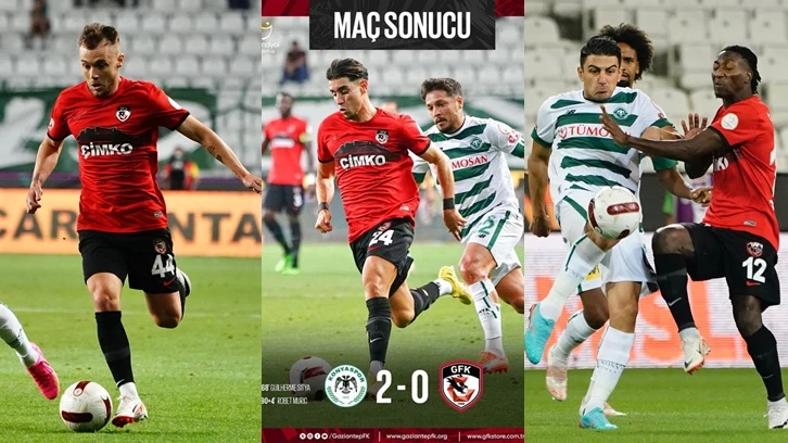 Konyaspor 2-0 Gaziantep FK