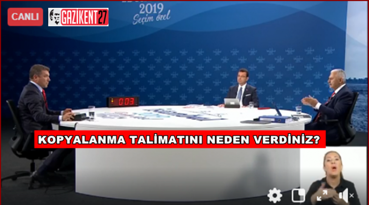 Kopyalanma talimatını neden verdiniz?