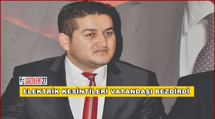 K&ouml;ylerdeki elektrik kesintisini valiliğe sordu