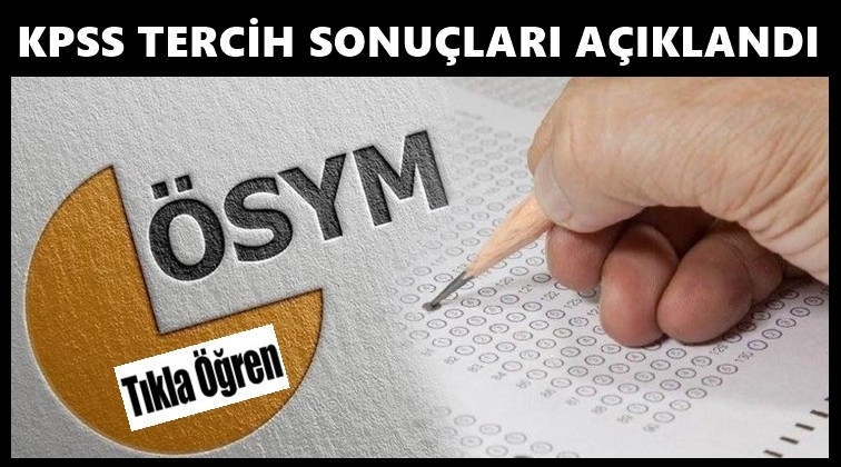 KPSS sonuçları açıklandı!