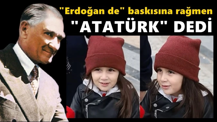 Küçük çocuğun "Atatürk" yanıtı gündem oldu...