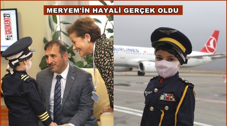K&uuml;&ccedil;&uuml;k Meryem&rsquo;in hayali ger&ccedil;ekleşti