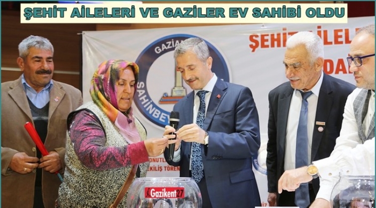 Kuralar çekildi, ev sahibi oluyorlar