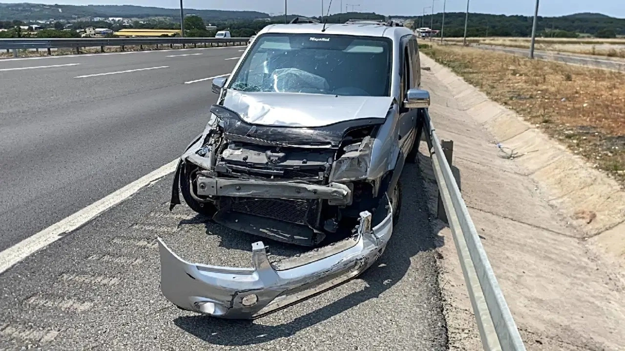 Kuzey Marmara Otoyolu'nda kaza: Yaralılar var!