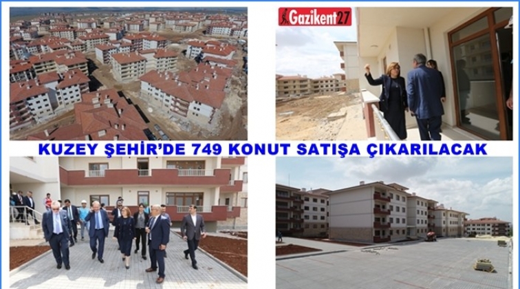 Kuzey Şehir'de konutlar satışa &ccedil;ıkıyor