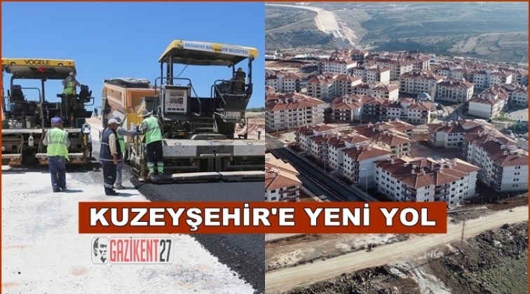 Kuzeyşehir'e 10 kilometrelik yeni yol