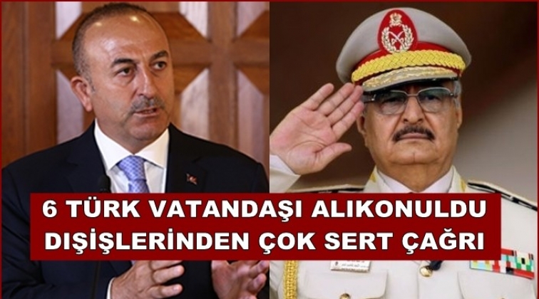 Libya&rsquo;daki Hafter g&uuml;&ccedil;leriyle savaşın eşiğine geldik!
